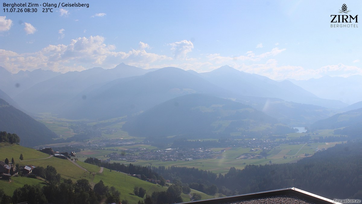Archiv Foto Webcam Berghotel Zirm am Kronplatz