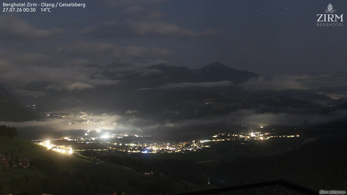 Archiv Foto Webcam Berghotel Zirm am Kronplatz