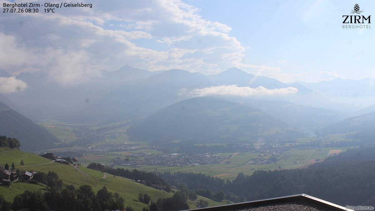 Archiv Foto Webcam Berghotel Zirm am Kronplatz
