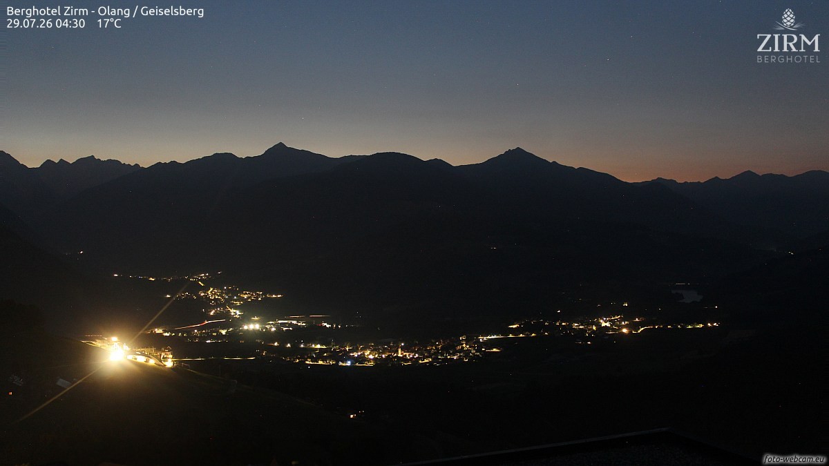Archiv Foto Webcam Berghotel Zirm am Kronplatz