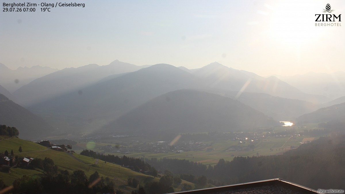 Archiv Foto Webcam Berghotel Zirm am Kronplatz