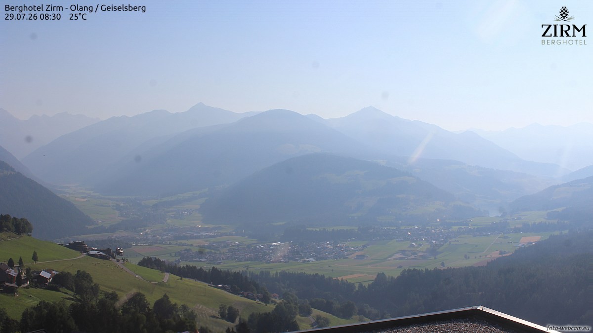 Archiv Foto Webcam Berghotel Zirm am Kronplatz