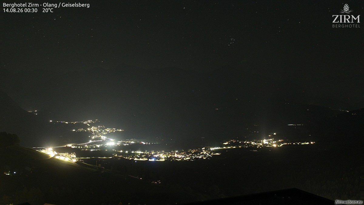 Archiv Foto Webcam Berghotel Zirm am Kronplatz