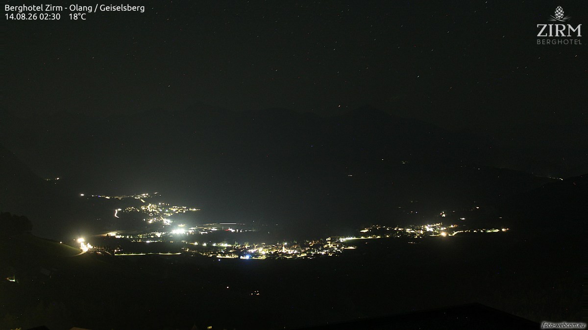 Archiv Foto Webcam Berghotel Zirm am Kronplatz