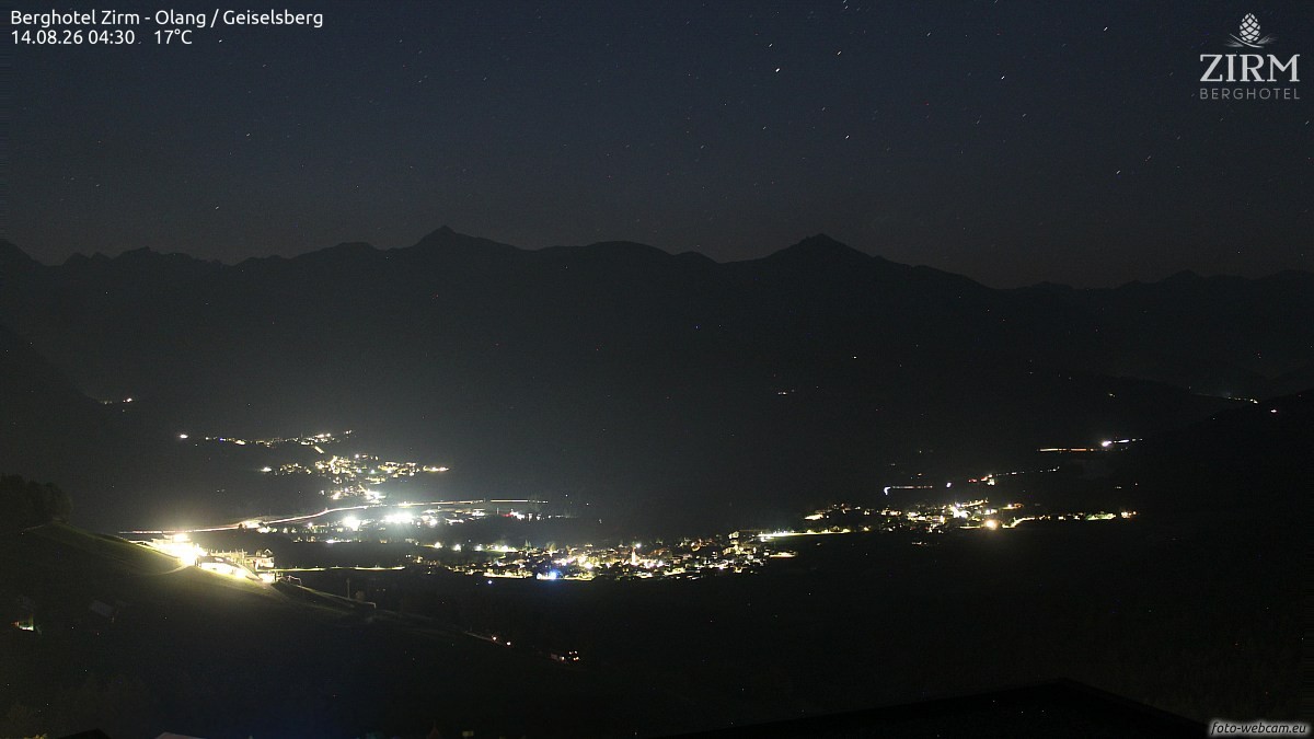 Archiv Foto Webcam Berghotel Zirm am Kronplatz