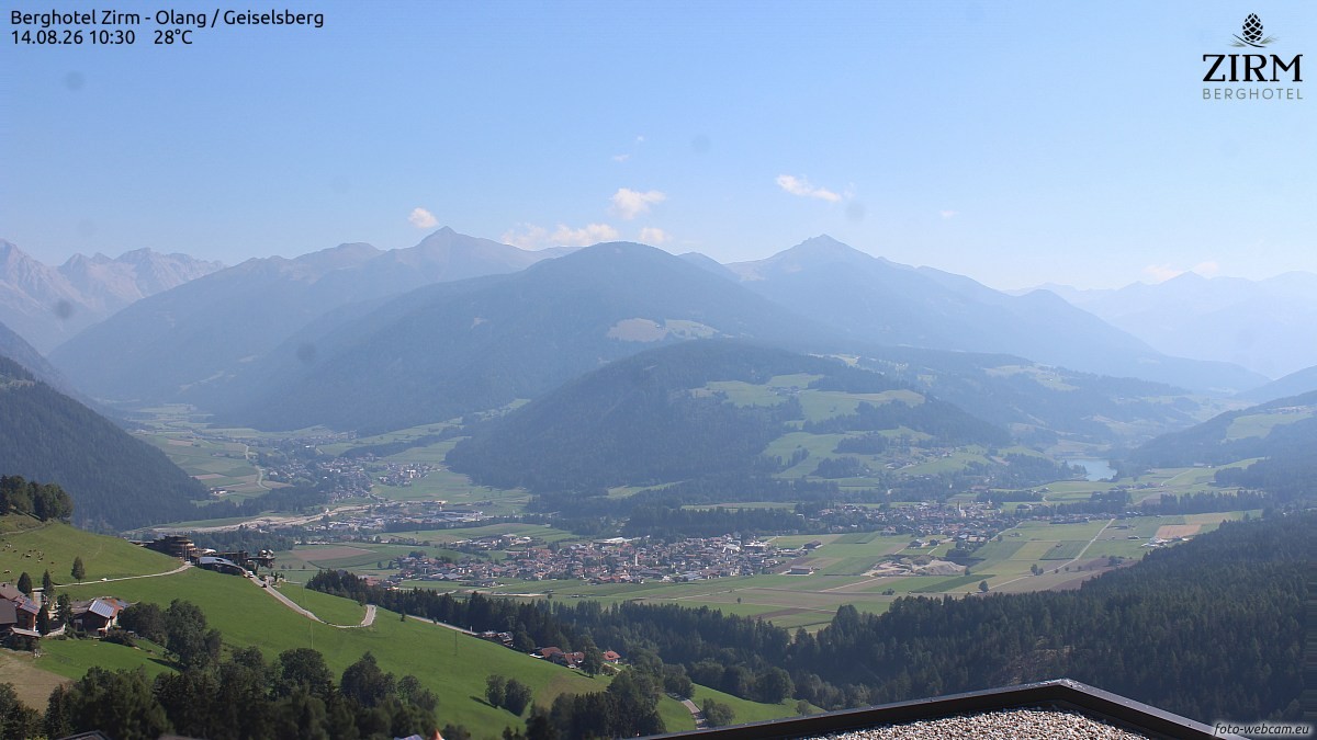Archiv Foto Webcam Berghotel Zirm am Kronplatz