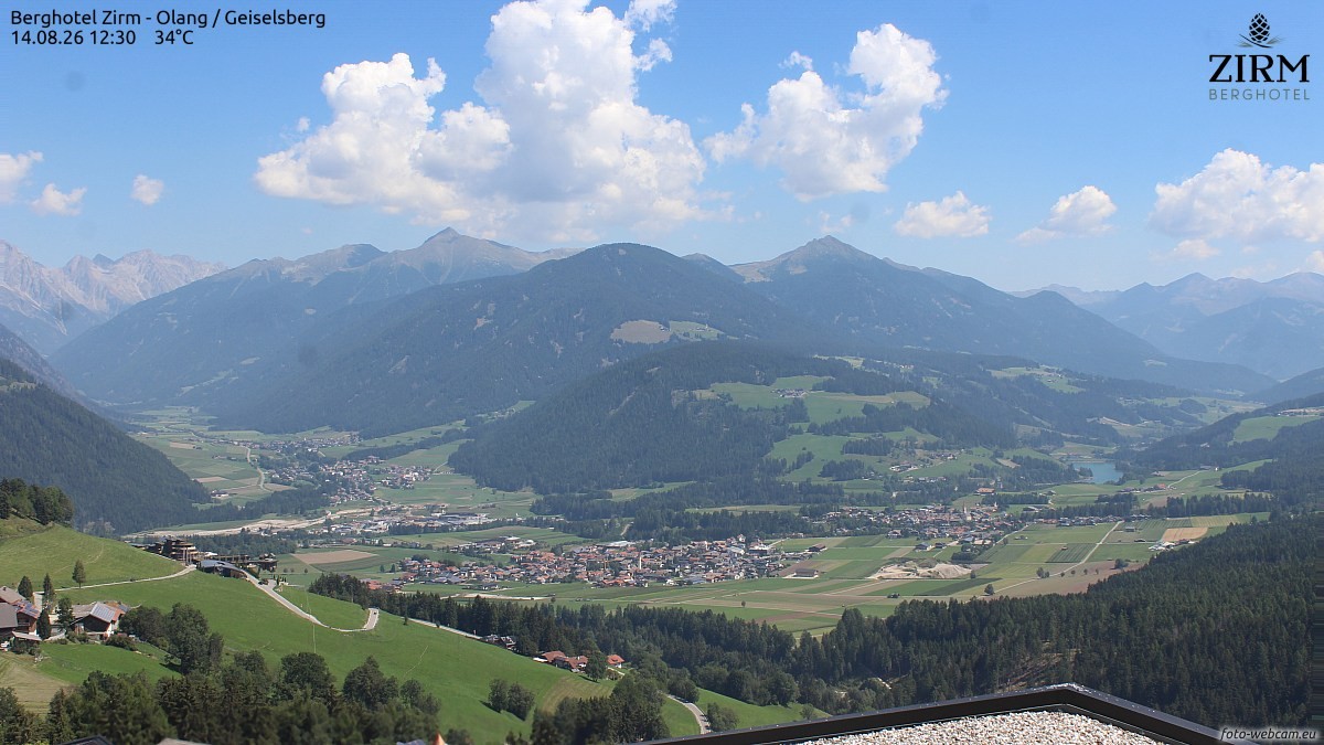 Archiv Foto Webcam Berghotel Zirm am Kronplatz