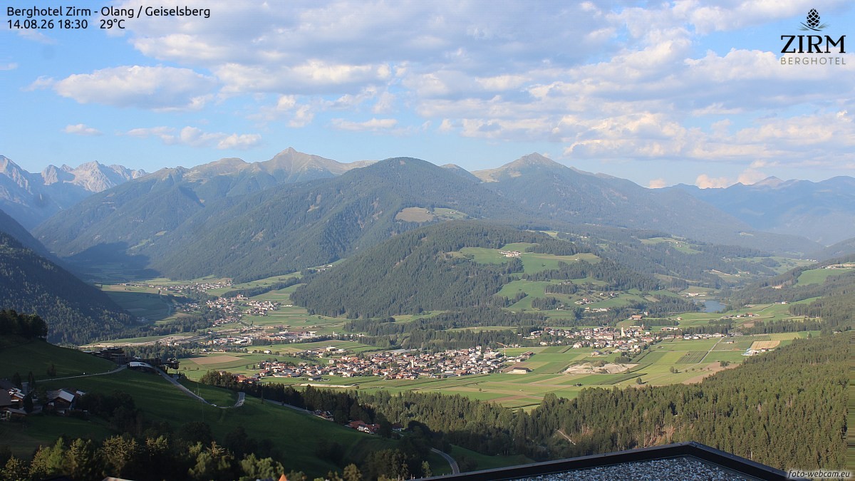 Archiv Foto Webcam Berghotel Zirm am Kronplatz