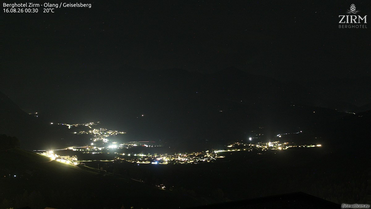 Archiv Foto Webcam Berghotel Zirm am Kronplatz
