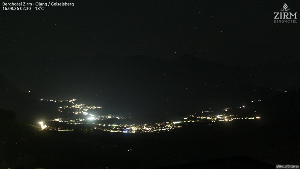 Archiv Foto Webcam Berghotel Zirm am Kronplatz