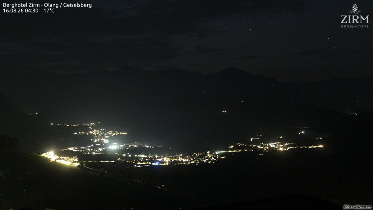 Archiv Foto Webcam Berghotel Zirm am Kronplatz