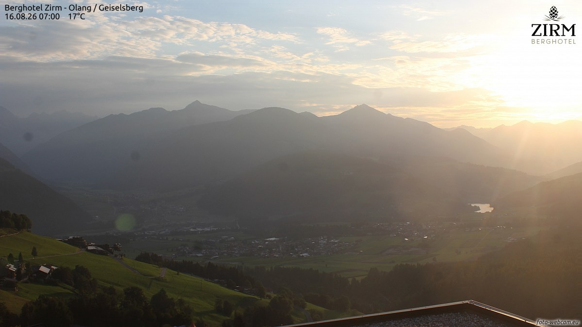 Archiv Foto Webcam Berghotel Zirm am Kronplatz
