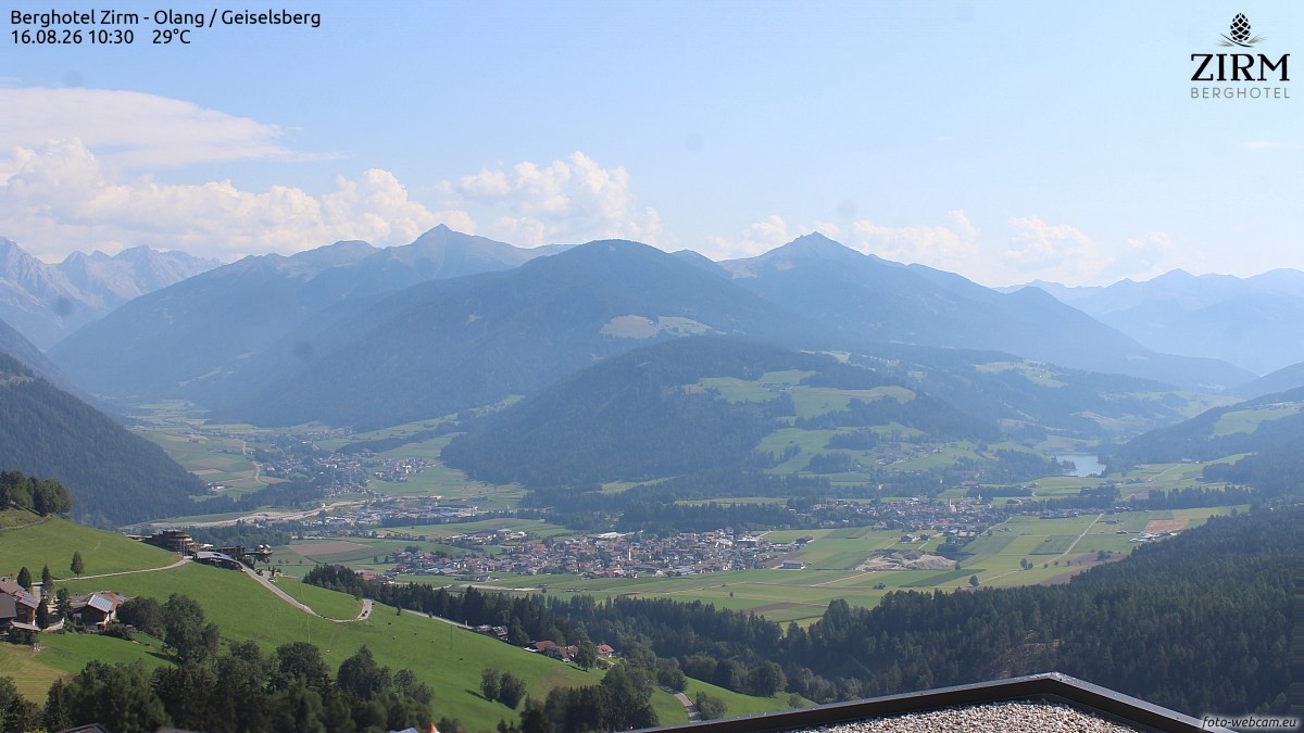 Archiv Foto Webcam Berghotel Zirm am Kronplatz