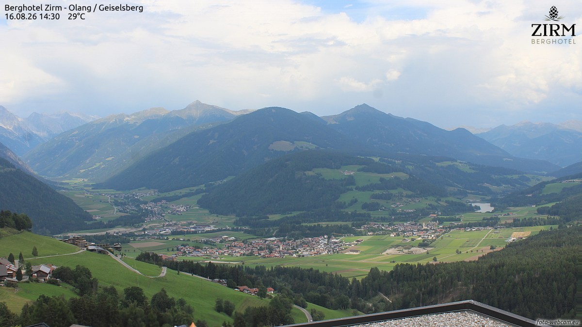 Archiv Foto Webcam Berghotel Zirm am Kronplatz