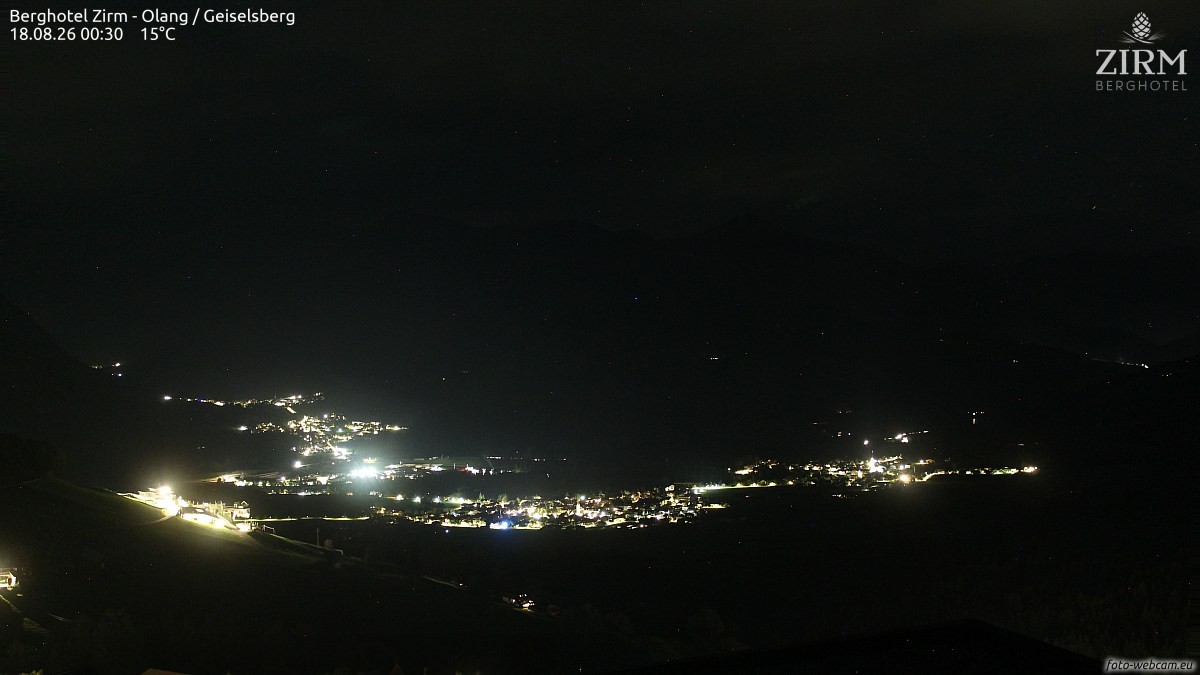 Archiv Foto Webcam Berghotel Zirm am Kronplatz
