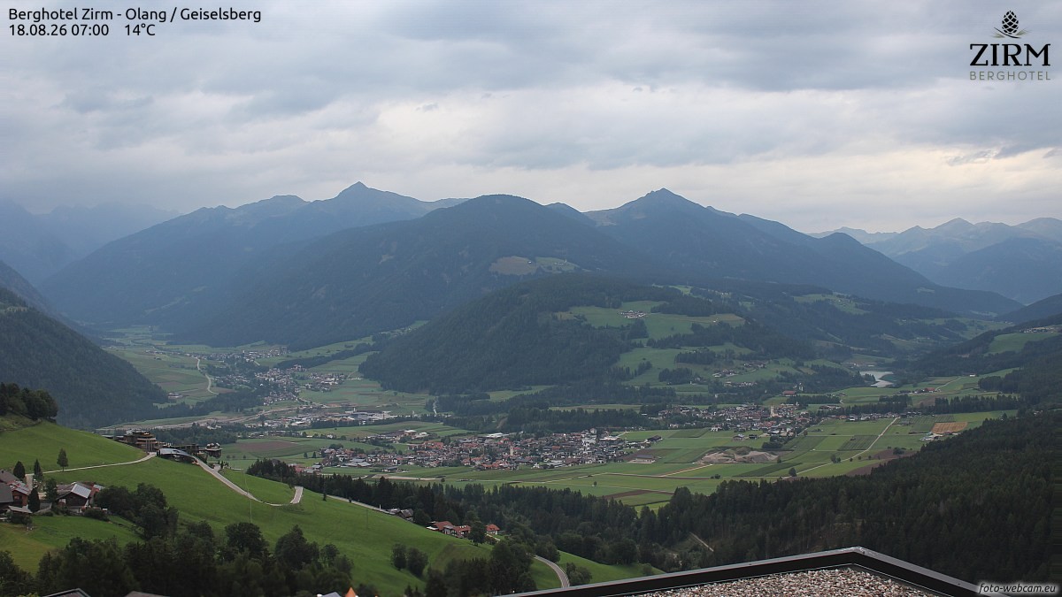 Archiv Foto Webcam Berghotel Zirm am Kronplatz