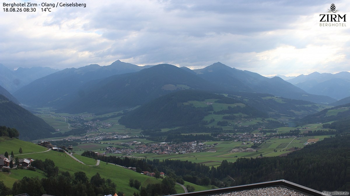 Archiv Foto Webcam Berghotel Zirm am Kronplatz