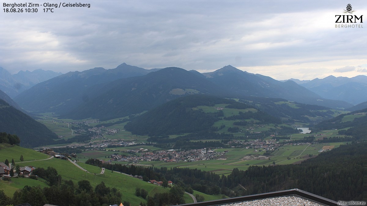 Archiv Foto Webcam Berghotel Zirm am Kronplatz