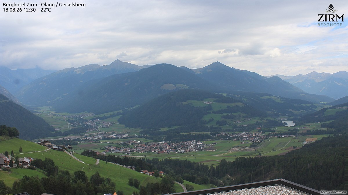 Archiv Foto Webcam Berghotel Zirm am Kronplatz