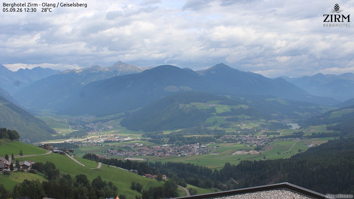 Archiv Foto Webcam Berghotel Zirm am Kronplatz