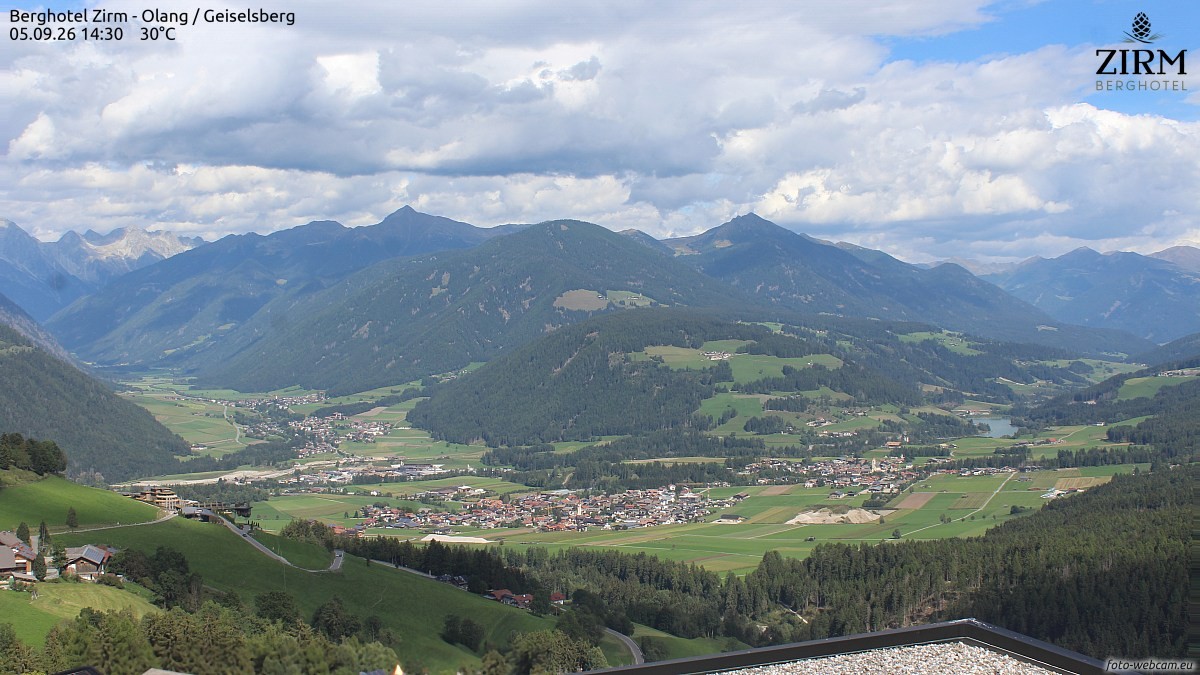 Archiv Foto Webcam Berghotel Zirm am Kronplatz