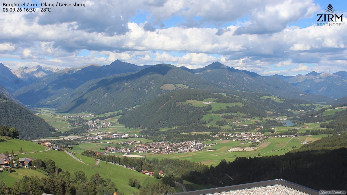 Archiv Foto Webcam Berghotel Zirm am Kronplatz