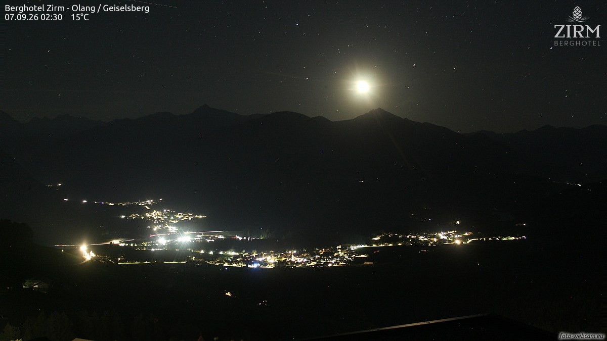 Archiv Foto Webcam Berghotel Zirm am Kronplatz