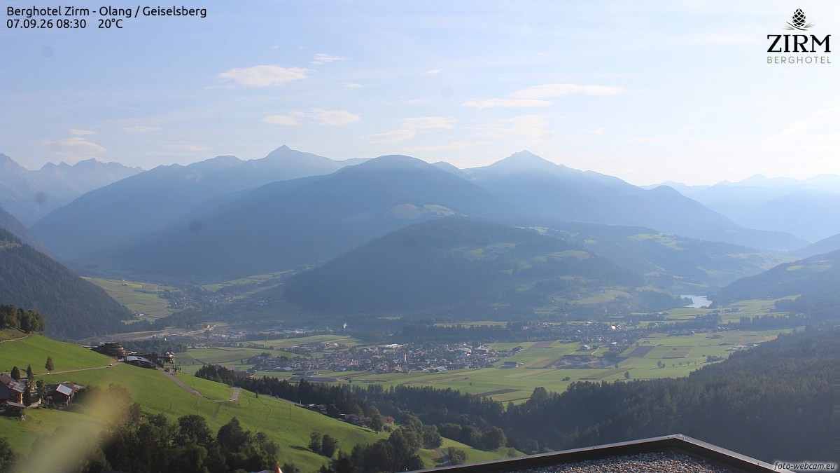 Archiv Foto Webcam Berghotel Zirm am Kronplatz
