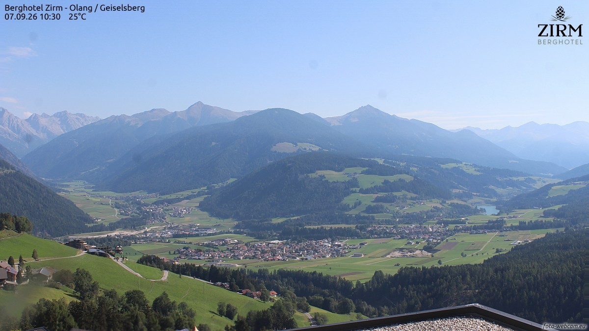 Archiv Foto Webcam Berghotel Zirm am Kronplatz