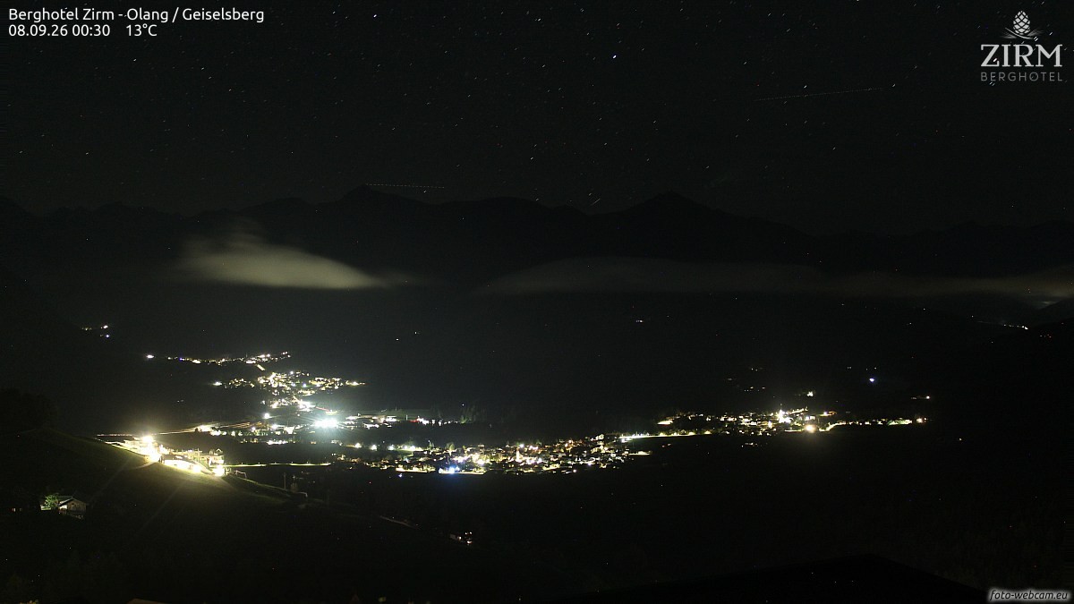Archiv Foto Webcam Berghotel Zirm am Kronplatz