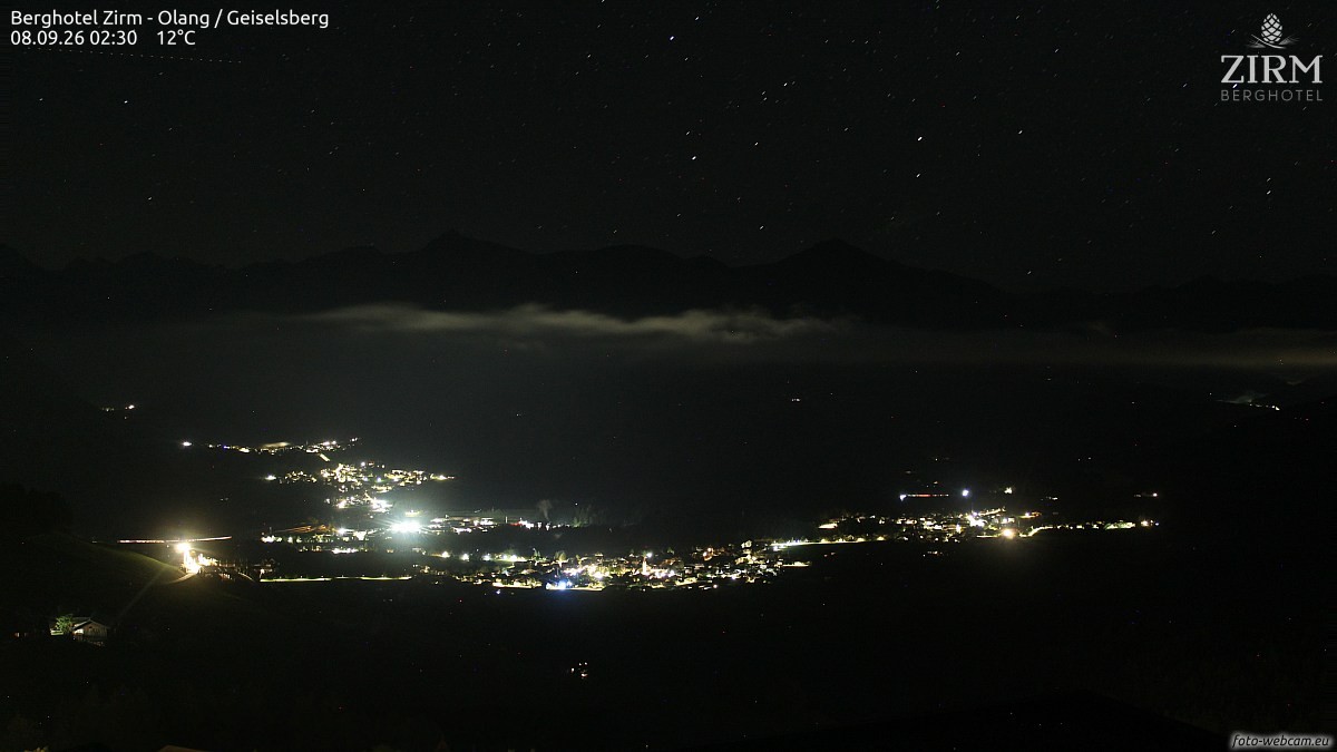 Archiv Foto Webcam Berghotel Zirm am Kronplatz