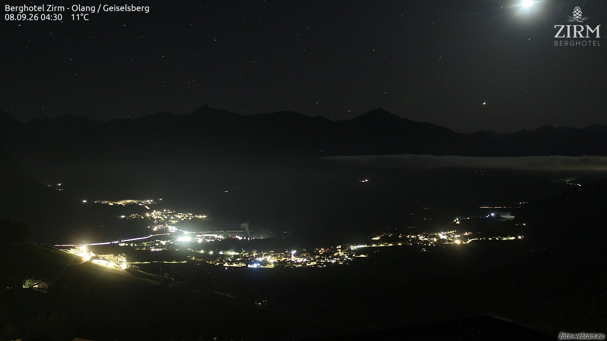 Archiv Foto Webcam Berghotel Zirm am Kronplatz