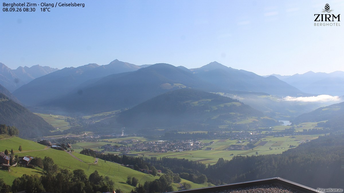 Archiv Foto Webcam Berghotel Zirm am Kronplatz