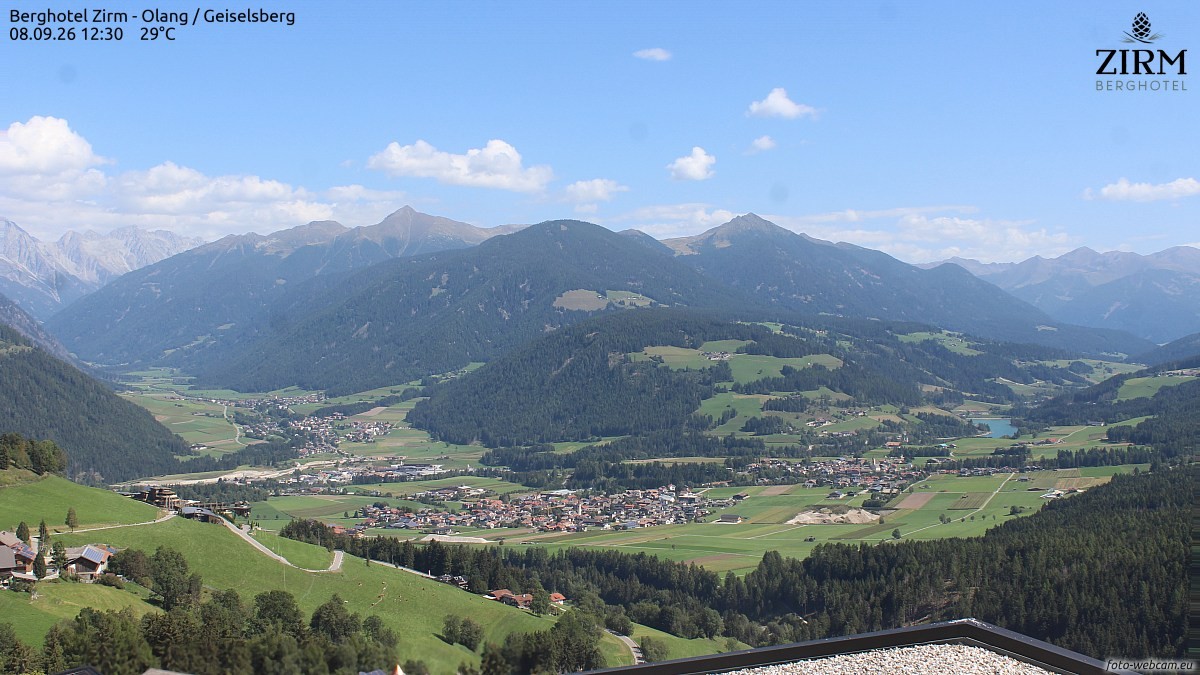 Archiv Foto Webcam Berghotel Zirm am Kronplatz