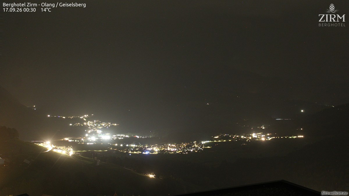 Archiv Foto Webcam Berghotel Zirm am Kronplatz