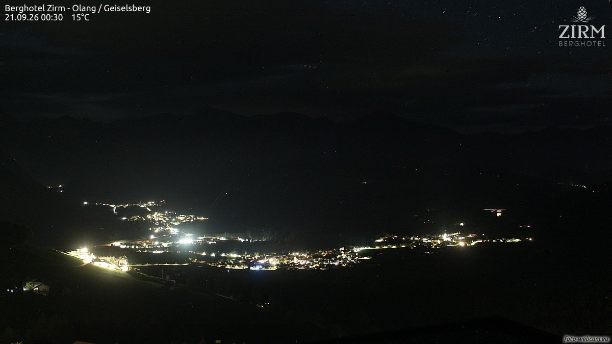 Archiv Foto Webcam Berghotel Zirm am Kronplatz