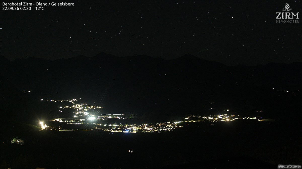 Archiv Foto Webcam Berghotel Zirm am Kronplatz