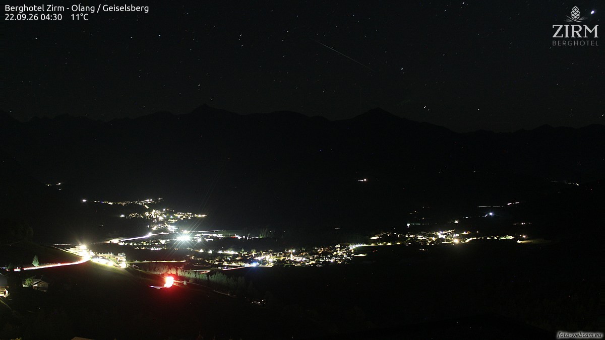 Archiv Foto Webcam Berghotel Zirm am Kronplatz