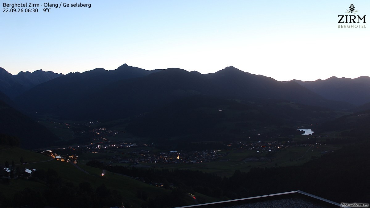 Archiv Foto Webcam Berghotel Zirm am Kronplatz
