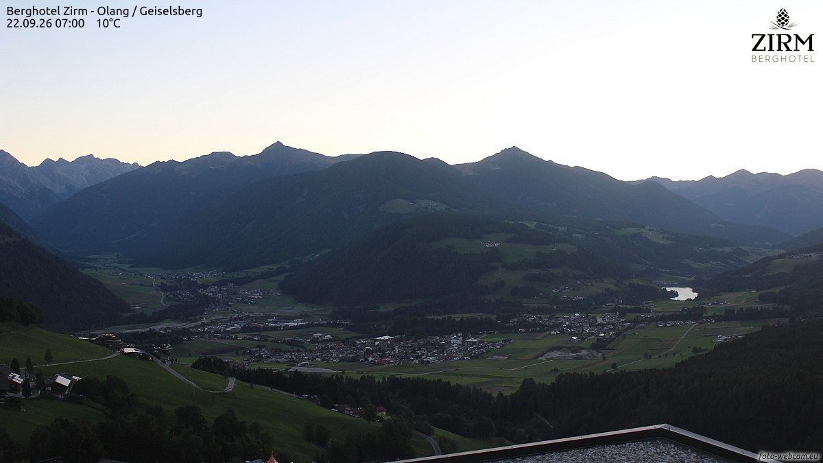 Archiv Foto Webcam Berghotel Zirm am Kronplatz