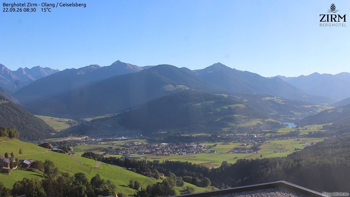 Archiv Foto Webcam Berghotel Zirm am Kronplatz