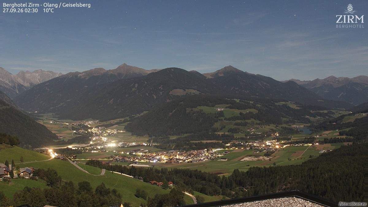 Archiv Foto Webcam Berghotel Zirm am Kronplatz