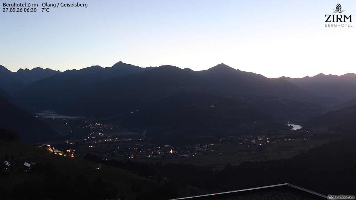 Archiv Foto Webcam Berghotel Zirm am Kronplatz