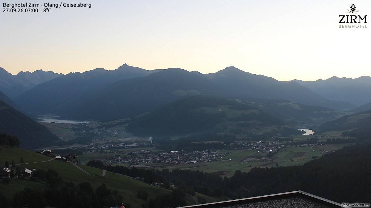 Archiv Foto Webcam Berghotel Zirm am Kronplatz