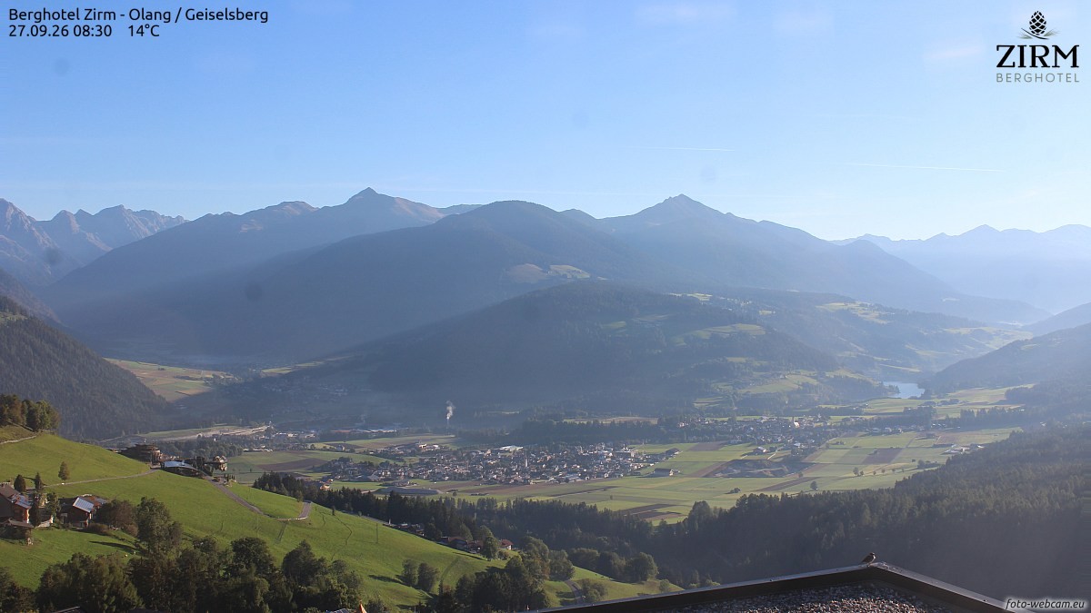 Archiv Foto Webcam Berghotel Zirm am Kronplatz