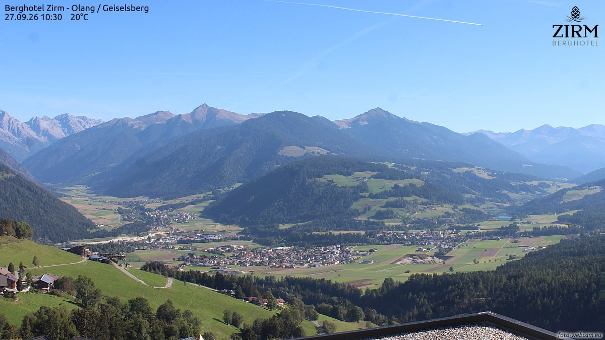Archiv Foto Webcam Berghotel Zirm am Kronplatz