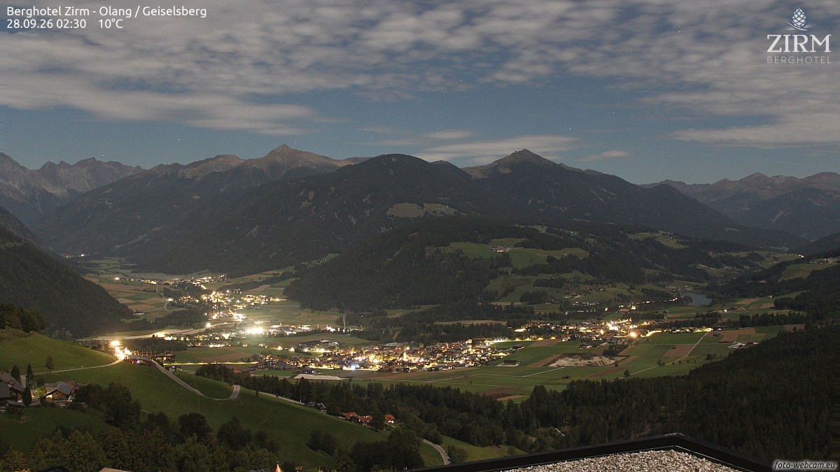 Archiv Foto Webcam Berghotel Zirm am Kronplatz