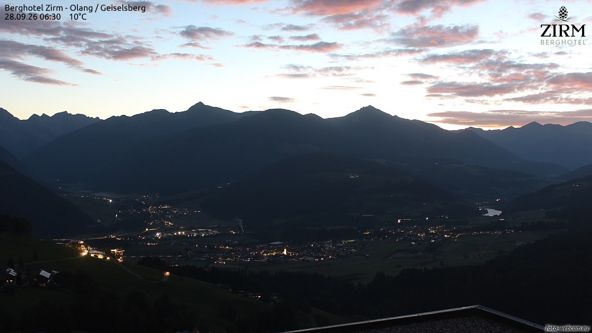 Archiv Foto Webcam Berghotel Zirm am Kronplatz