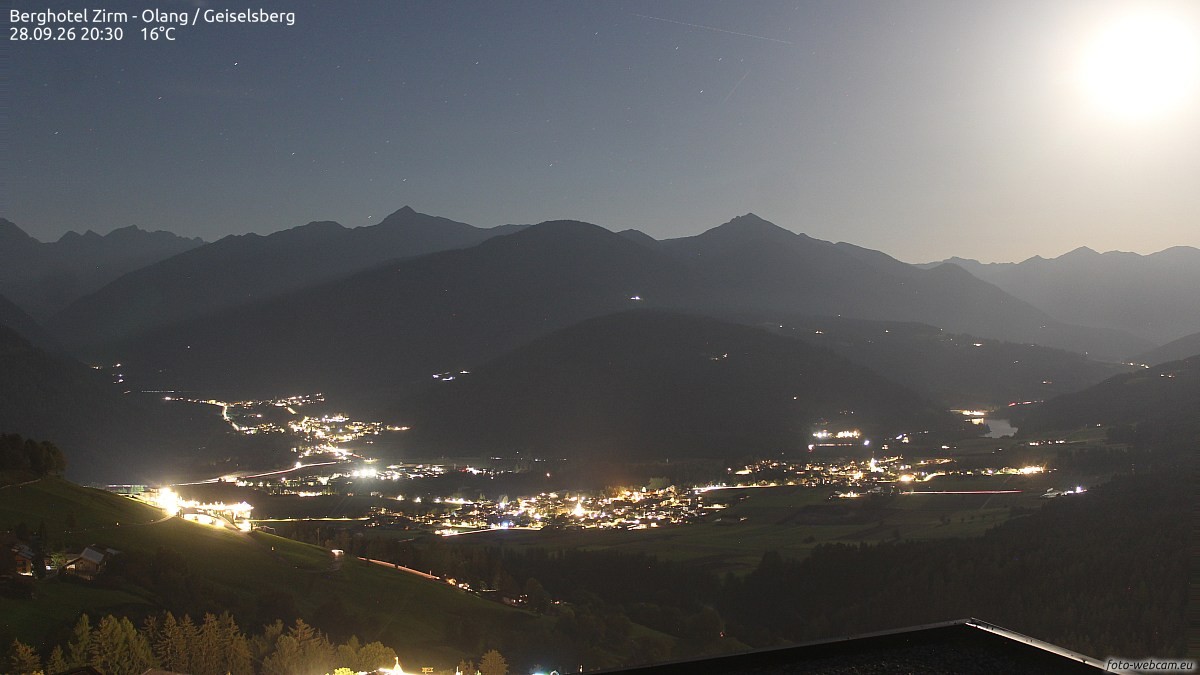 Archiv Foto Webcam Berghotel Zirm am Kronplatz