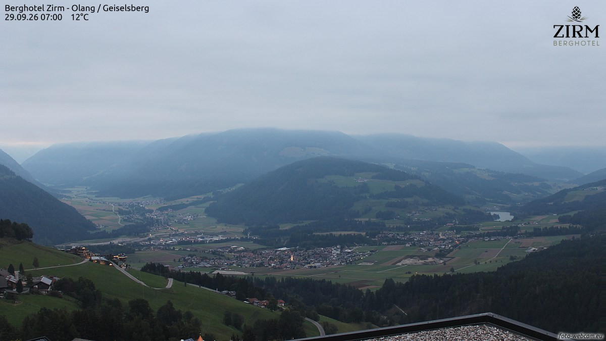 Archiv Foto Webcam Berghotel Zirm am Kronplatz